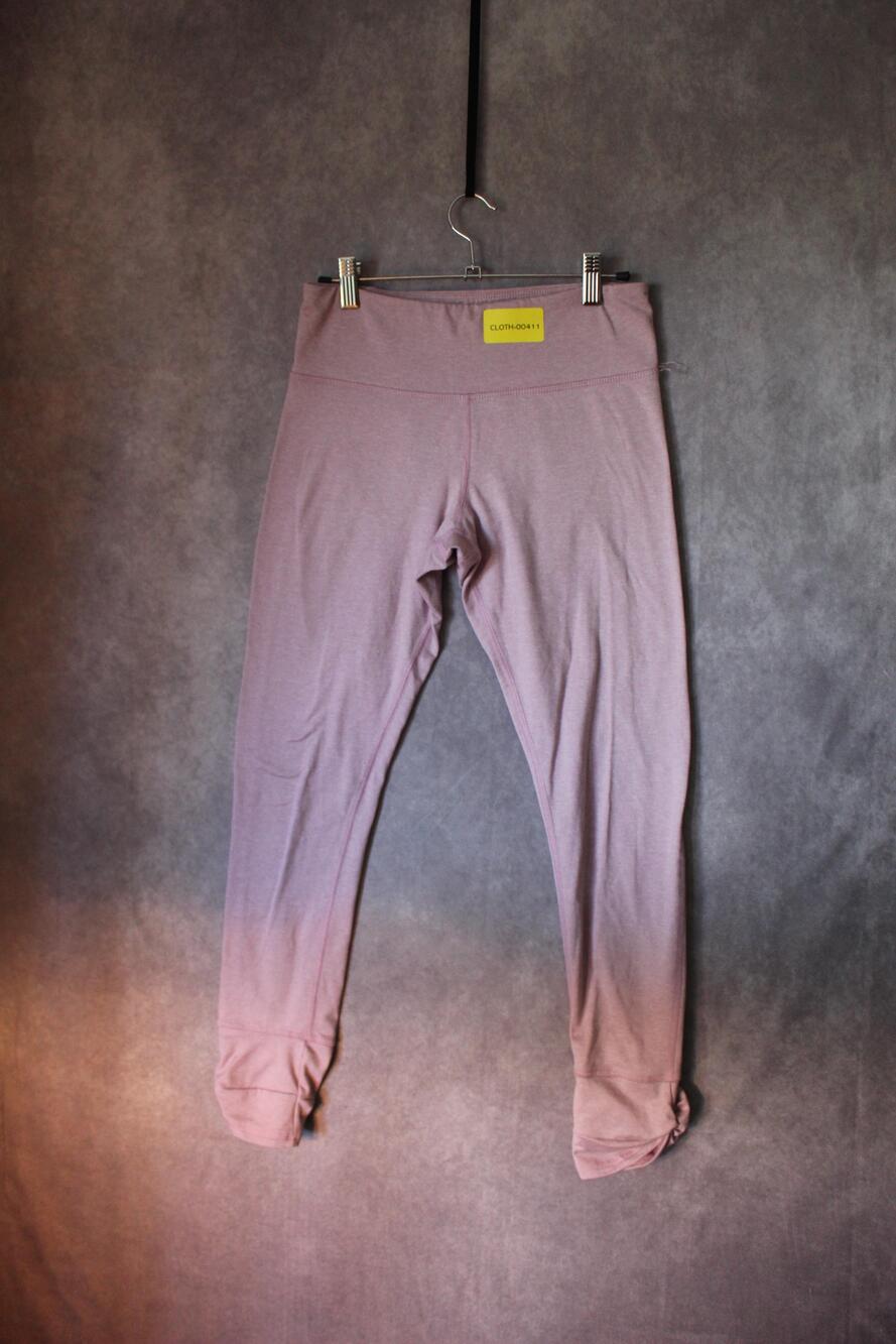 Old Navy Leggings Womens 2XL Pink Ankle Activewear Yoga Polyester Spandex